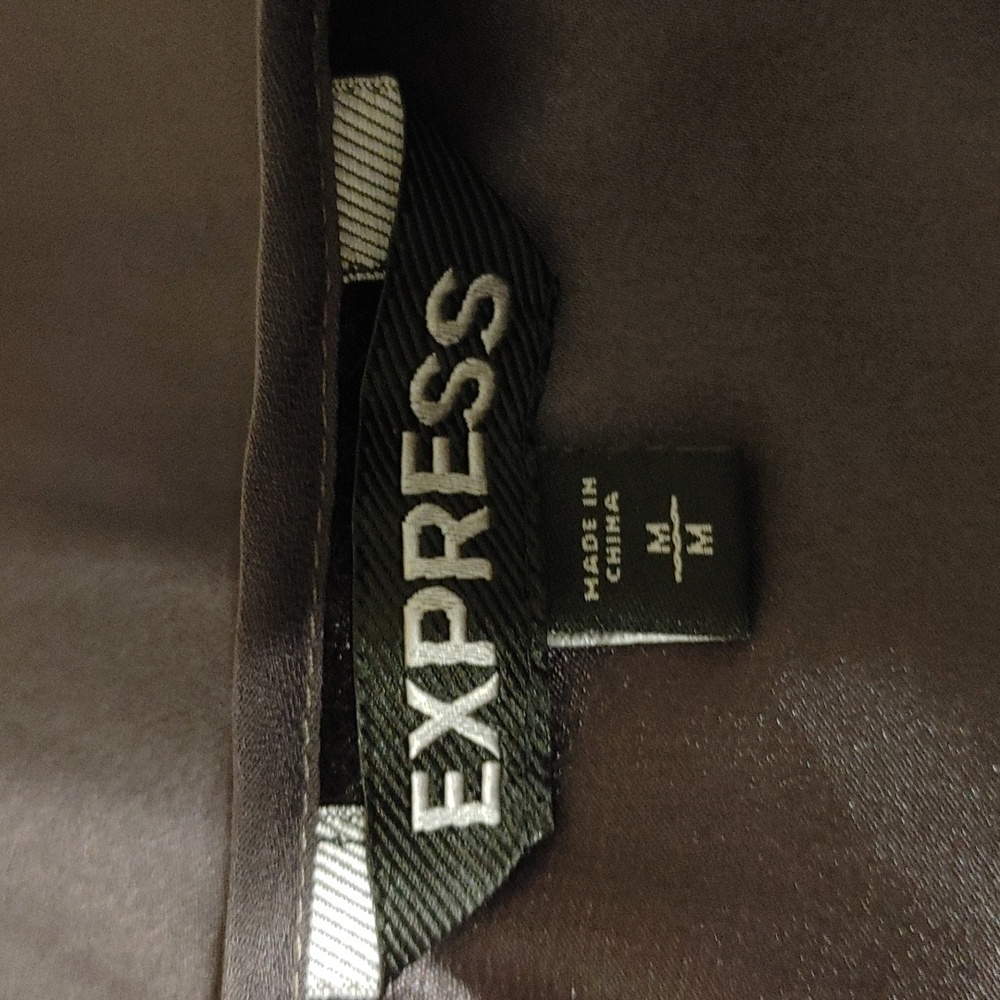 🖤Express Elegant Charcoal Dress - Picture 8 of 10